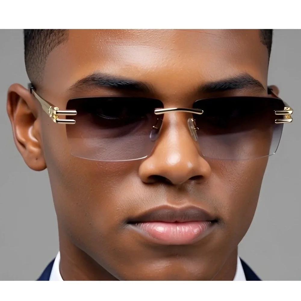 N/A men rimless